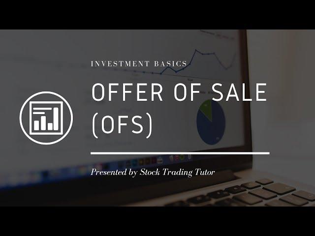 OFS: Offer For Sale - Investment Basics |Fundamental Research|IPO|NSE|BSE|Nifty|Sensex|