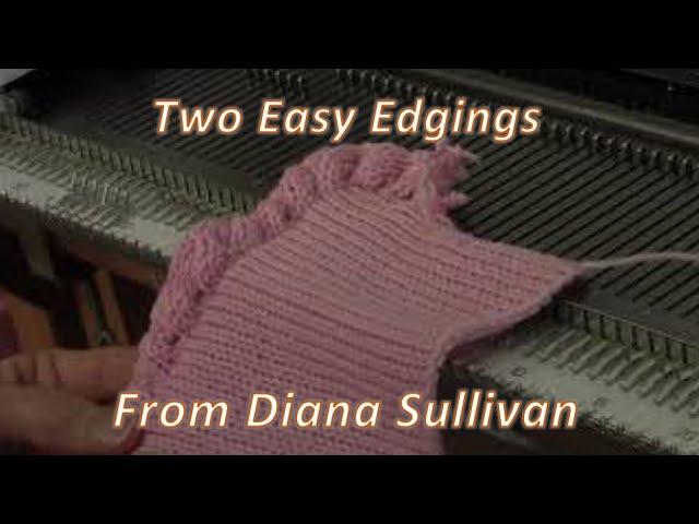 Two Easy Edgings by Diana Sullivan