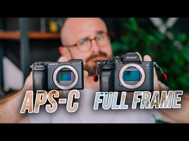 ¿Es mejor una cámara FULL FRAME que APS-C?