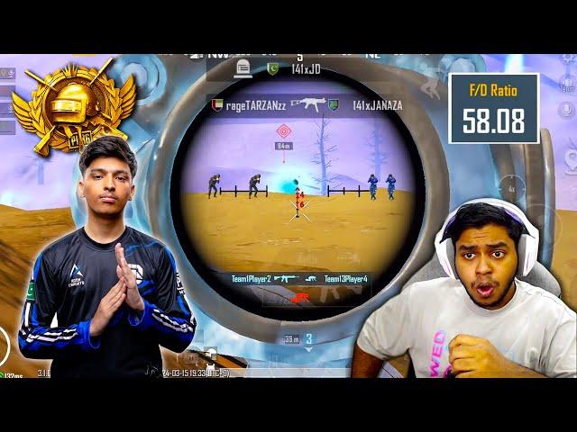 KingAnbru *SHOCKED* by M416 + 4x Scope SPRAY PAKISTANI Player IQ PUBG BEST Moments in PUBG Mobile