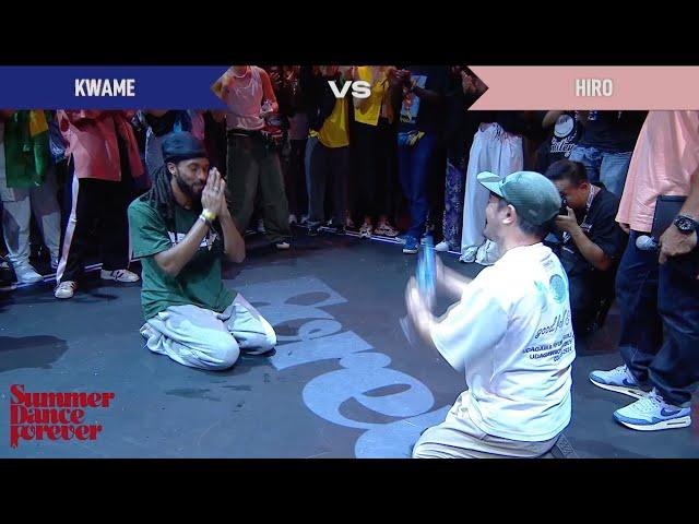 Kwamé vs Hiro FINAL House Dance Forever | Summer Dance Forever 2023