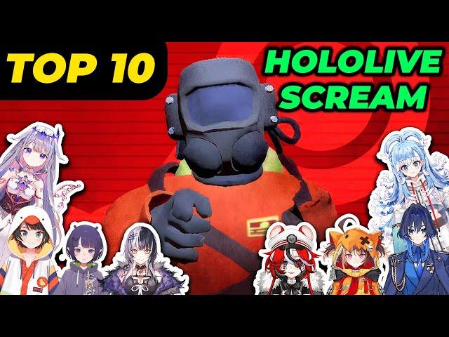 [TOP 10] Best Of Hololive Girls Scream From Lethal Company [ Hololive / Highlights ]