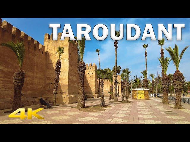 Taroudant/تارودانت Walled City Virtual Tour - Morocco【4K, 60fps】