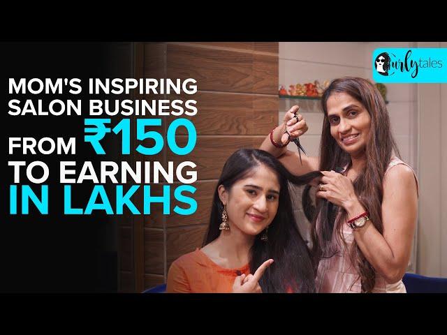 Sangeeta Parikh's Inspiring Salon Business, From ₹150 To Now Owning 3 Salons in Mumbai | Curly Tales