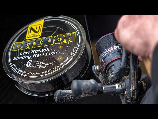 See More Bites With DETEXION | Low Stretch Reel Line From NuFish