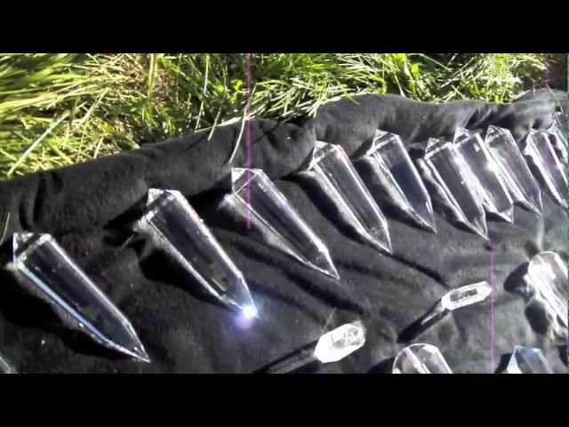 Vogel Crystals, ARC Crystals, Crystal Wands, HOW TO. BASICS and Science of Crystal DNA Healing