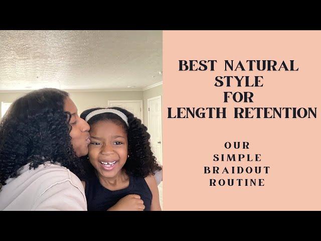 Natural hair routine for hair growth | No protective styles | Simple and affordable