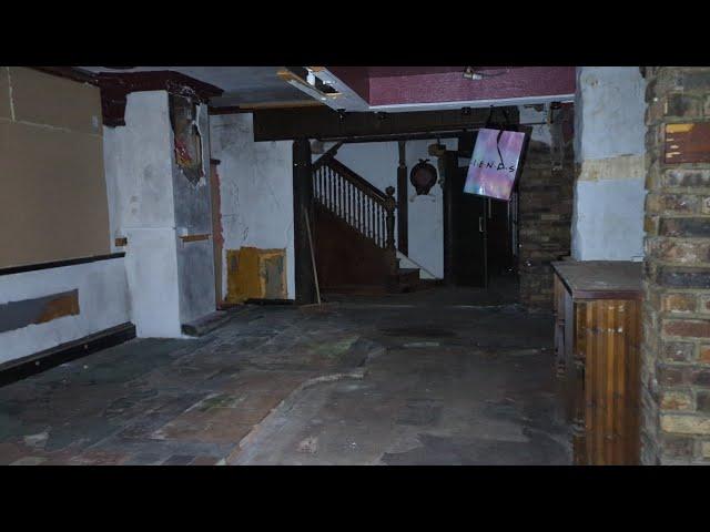 Haunted Abandoned Wharf Pub: WE ARE NOT ALONE! Huddersfield Abandoned Places