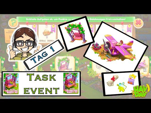 Hay Day - Tag 1: Neue Punkte, geänderte Aufgaben  - Irre Reise Task / Aufgaben Event