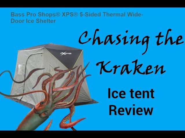 Bass Pro Shops Cabela's 5 Sided Thermal Tent  Review #bassproshop #cabelas  #review #icefishing