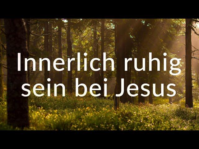 Ausruhen und zur Ruhe kommen bei Jesus | Biblische Meditation