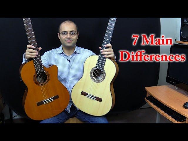 Guitar 106 - Flamenco Guitar vs Classical Guitar - English (Dr. ANTF)