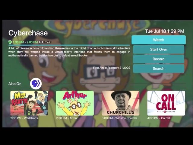 TCC Streaming TV Tutorial - Apple - Restart TV