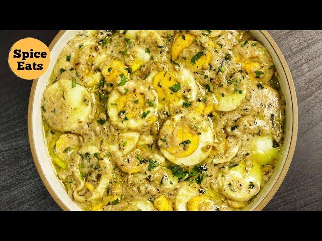 EGG MALAI TIKKA CURRY | ANDA MALAI TIKKA | ANDA TIKKA MALAI GRAVY