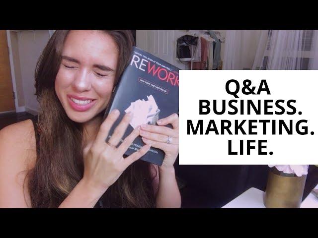 Questions And Answers About Marketing, Business & Life PART I // Kimberly Ann Jimenez