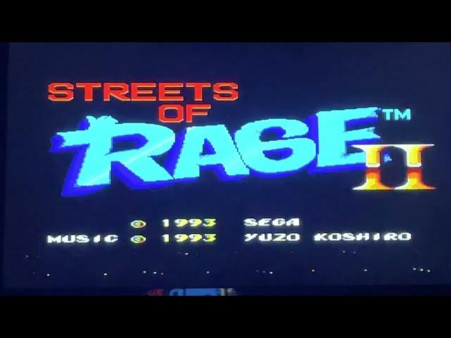 #mastersystemchallenge - Streets of Rage 2 with Rodgyretro and Buttercup