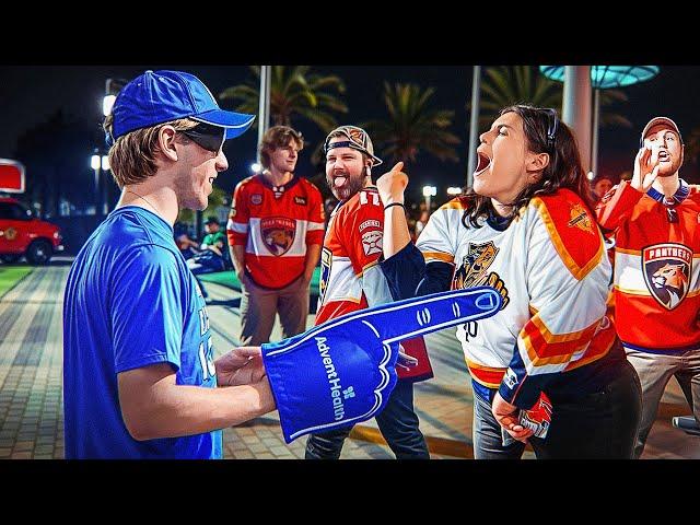 Lightning Fan Trolls Florida Panthers!