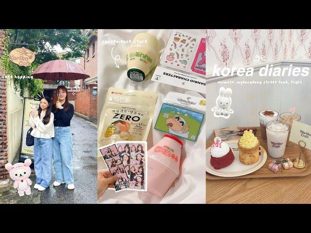 KOREA DIARIES 𐙚: studio ghibli cafe, cafe hopping, convenience stores, hongdae, animate,etc.