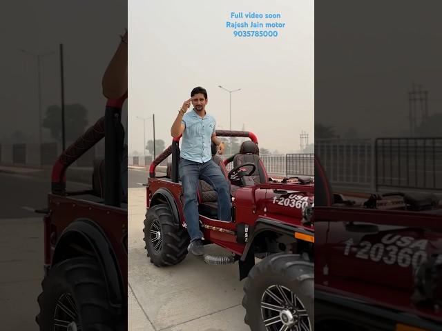 Karnataka jeep order by Rajesh Jain motor 9035785000