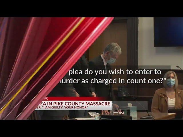 Guilty plea in Pike County Massacre