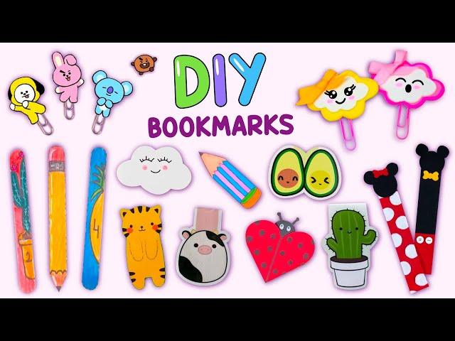 20 DIY BOOKMARK and PAPER CLIP IDEAS YOU WILL LOVE