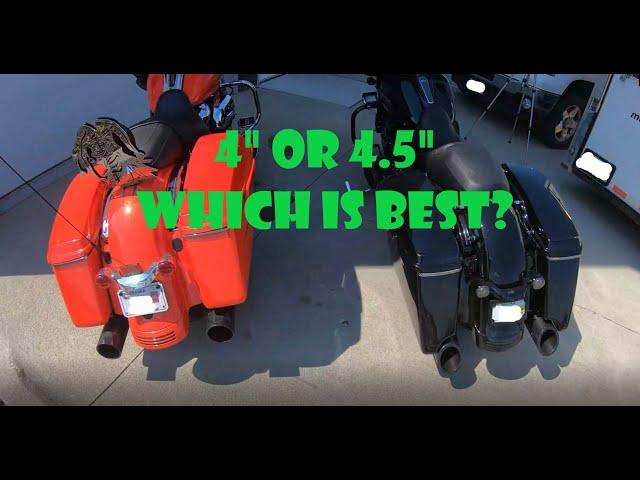 4" vs 4.5" B.A.M. Sticks Slip-on Exhaust Sound & Look Comparison - TAB Performance