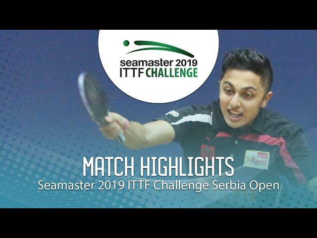 Mudit Dani vs Marko Popovic | 2019 ITTF Challenge Serbia Open (Group)