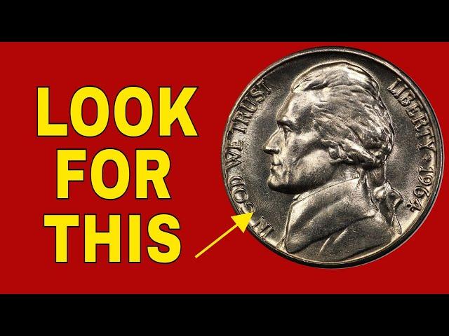 Nickels worth money in your change! 1964 D nickels worth money!