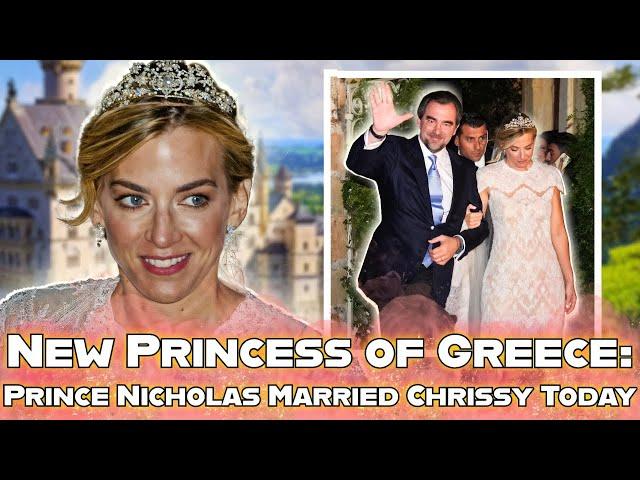 New Princess of Greece: Chrissy Vardinogiannis and Prince Nicholas Tied the Knot in a Royal Wedding