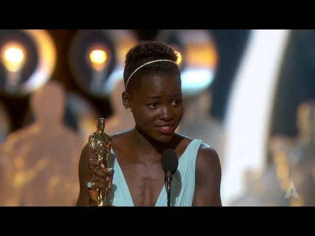 Lupita Nyong'o winning Best Supporting Actress | 86th Oscars (2014)