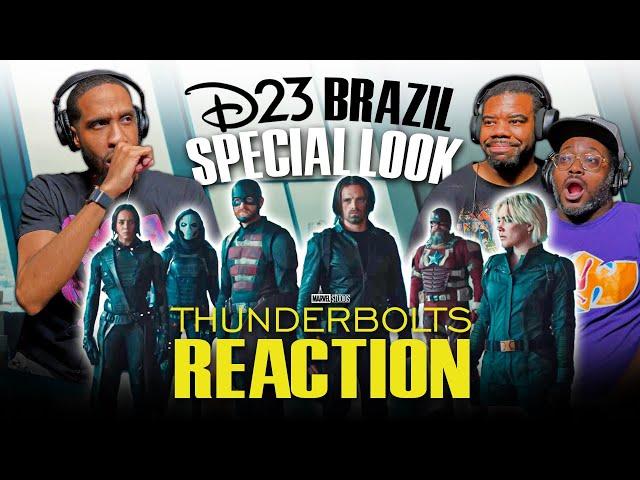 Marvel Studios’ Thunderbolts* | D23 Brazil Special Look Reaction