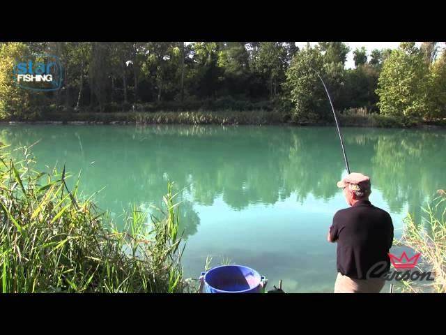 Pesca con la bolognese sul fiume Mincio