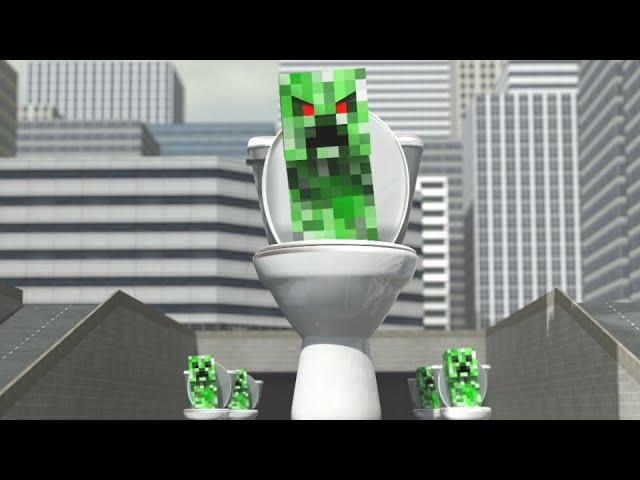 Skibidi Minecraft Creeper