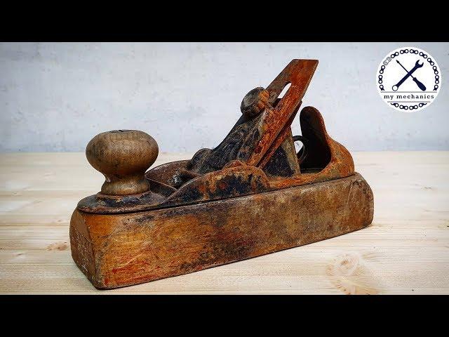 Antique Rusty Hand Plane - Restoration