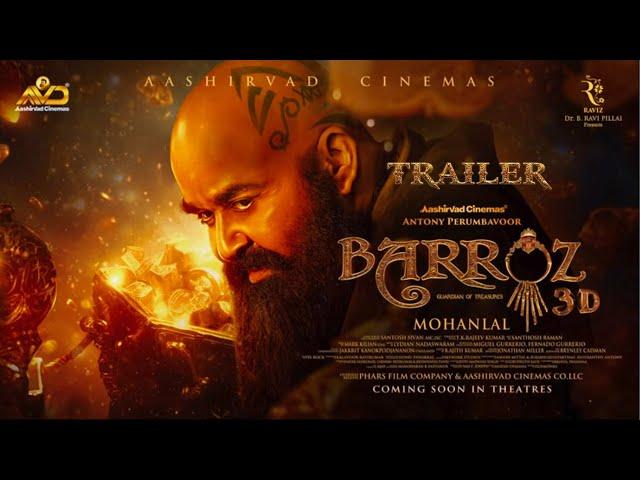 Barroz - Official Trailer 2024 | Mohanlal | Kallirroi Tziafeta | Antony Perumbavoor (Fan-Made)