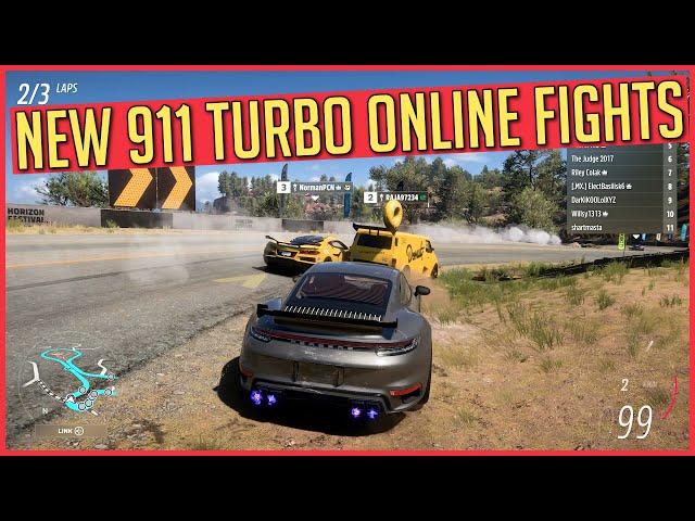 New Porsche 911 Turbo S w/ Brabus Kit fights for S1-Class Online Victories | Forza Horizon 5