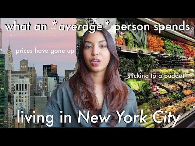 A *REALISTIC* WHAT I SPEND IN A WEEK LIVING IN NYC | sticking to a budget in your mid 20s