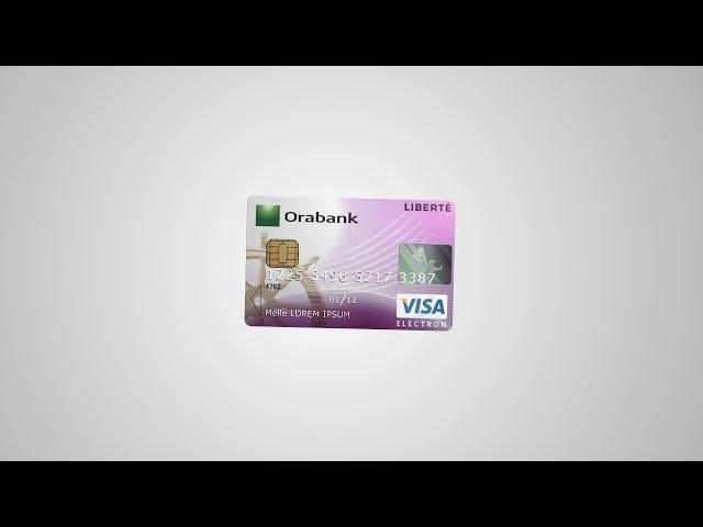 Carte VISA Prépayée - Orabank Bénin