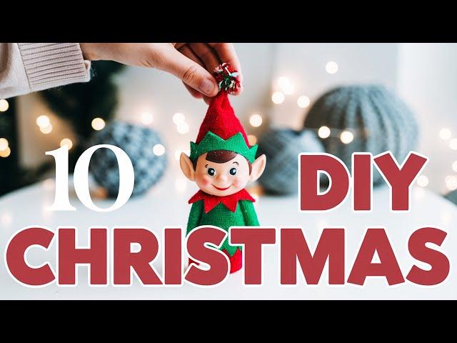 10 Beautiful Christmas Craft IdeasDIY Christmas Decorations You Can Make at Home 2024