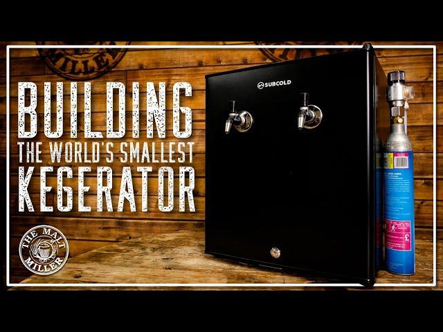 HOW TO BUILD THE SMALLEST KEGERATOR IN THE WORLD | THE MALT MILLER HOME BREWING CHANNEL