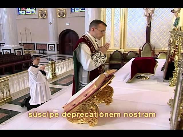 FSSP Video on Traditional Latin Mass (Part 1/3)