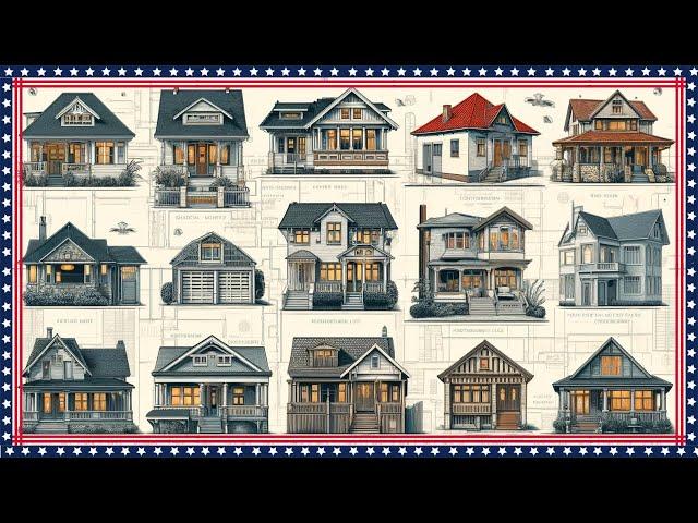 ️  Classic American House Types Explained with English Vocabulary