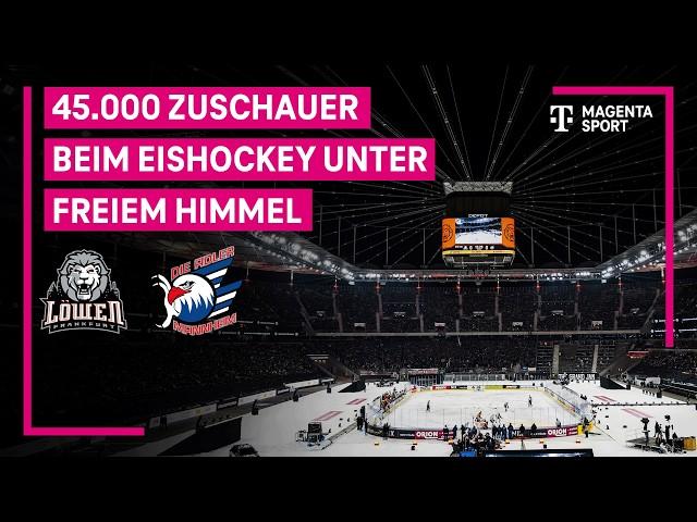 Das DEL WINTER GAME: Löwen Frankfurt - Adler Mannheim | PENNY DEL | MAGENTA SPORT