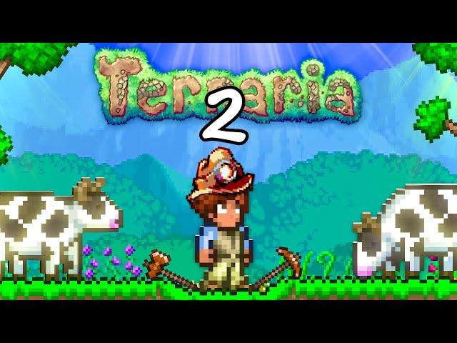 Terraria Vanilla+ mods create a new game.