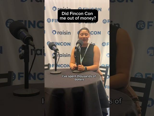 Do you think I got jipped? #fincon #finance #creator #whatispendinaday #networking