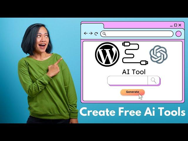 How to Create AI Tools in WordPress (2024) |  Generate Passive Income