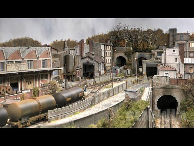 H0 Modelleisenbahn 21 Rue des Haies von Vincent Cleren - Ein Industrie-Diorama mit Schrott und Rost