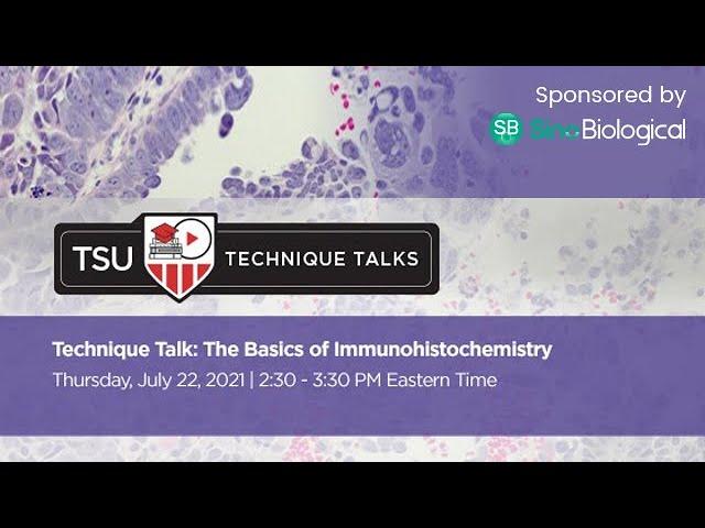 Technique Talk: The Basics of Immunohistochemistry