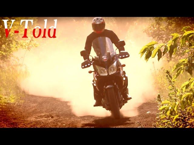 Suzuki V-Strom 1000 ride, wheelies & going off-road