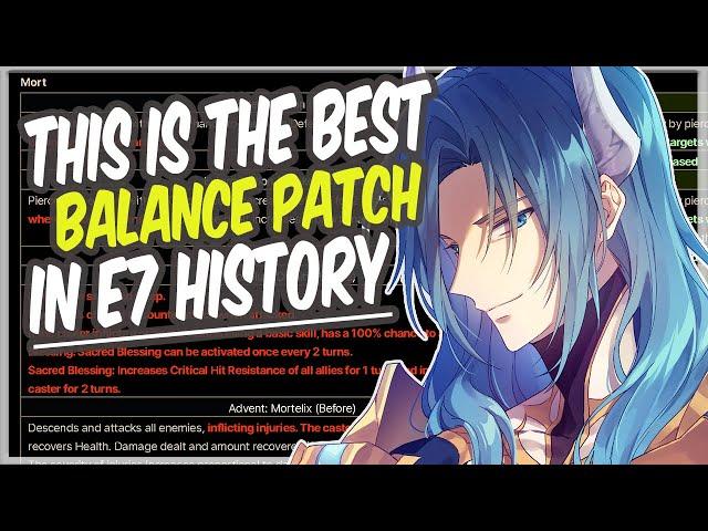 BIGGEST and BEST Epic Seven Balance Patch to DATE (Ruele, ML Kayron, Mort and MORE!)